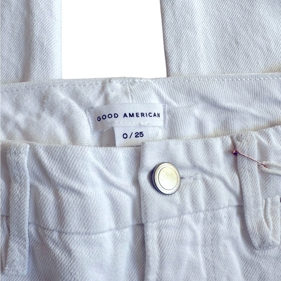 Good American High Rise Straight Leg Ankle Jeans - Picture 3 of 6